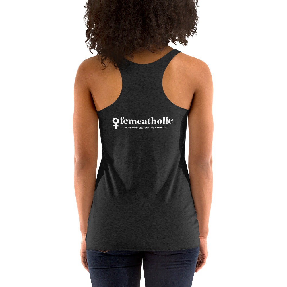 Building a Civilization of Love Racerback Tank